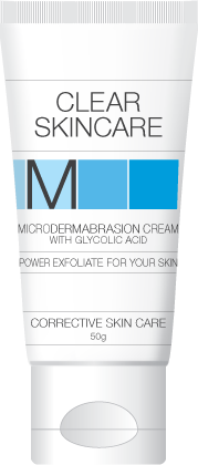 Clear Skincare Microdermabrasion Cream with Glycolic-Acid
